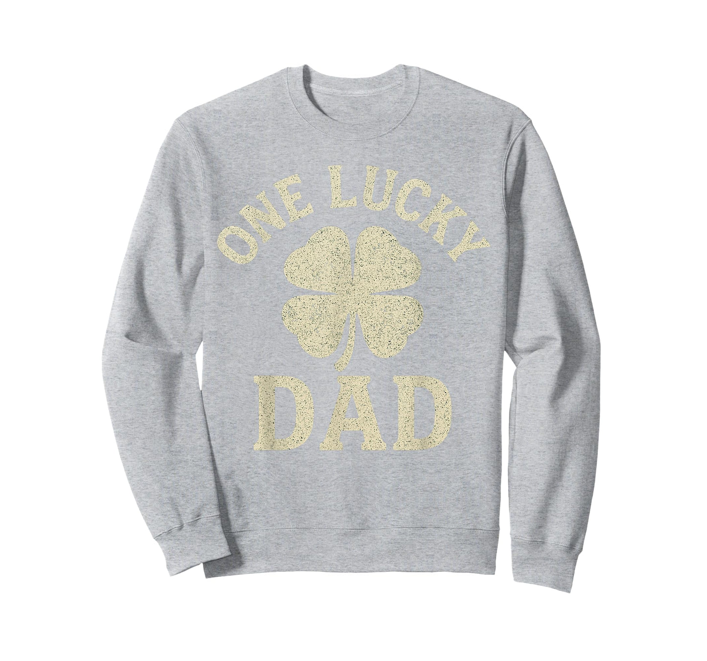One Lucky Dad St Patricks Day Funny Vintage Papa Father Men T-Shirt