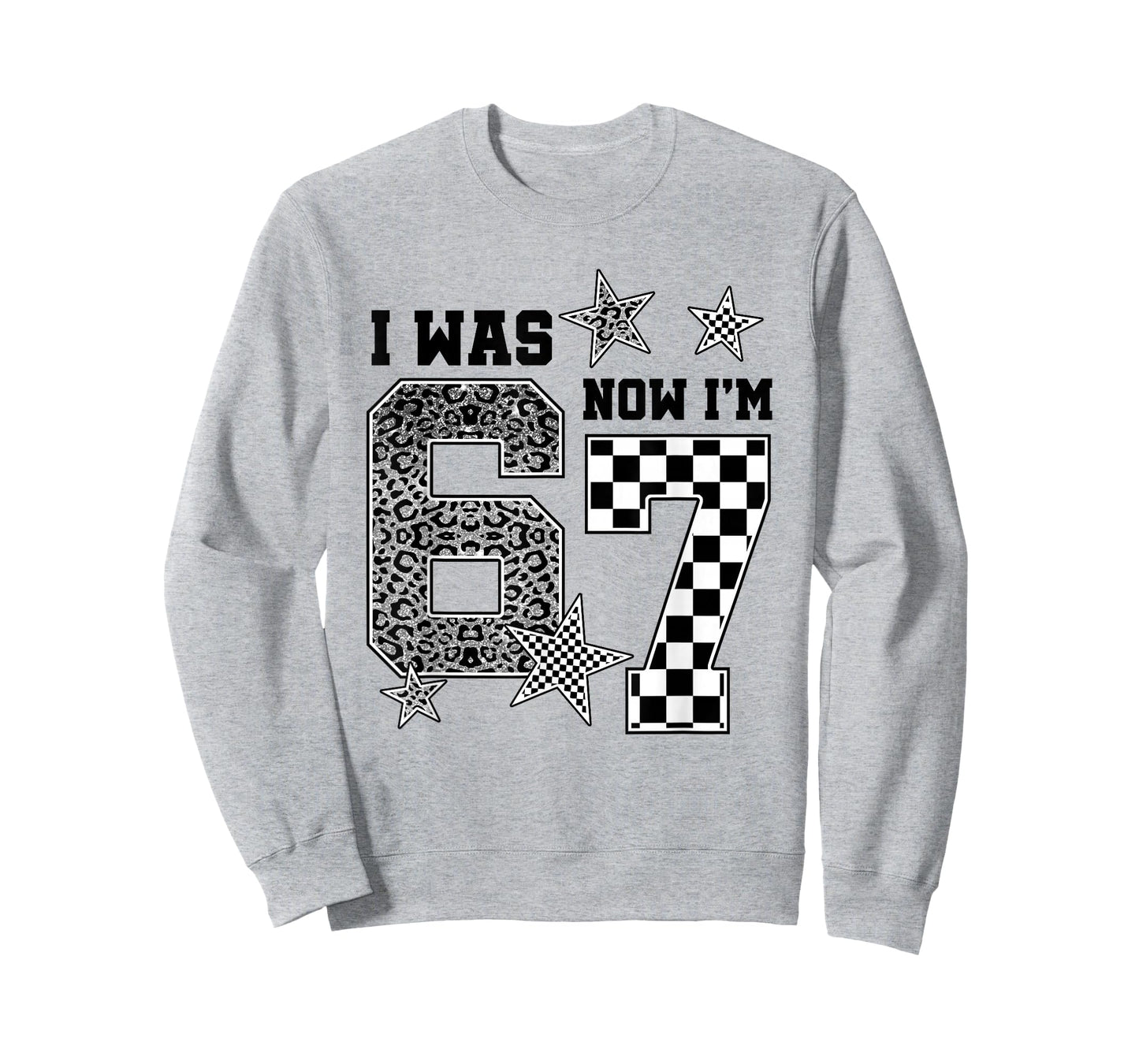 7 Year Old Birthday Shirt was 6 Now I'm 7 67 Funny for Kids T-Shirt