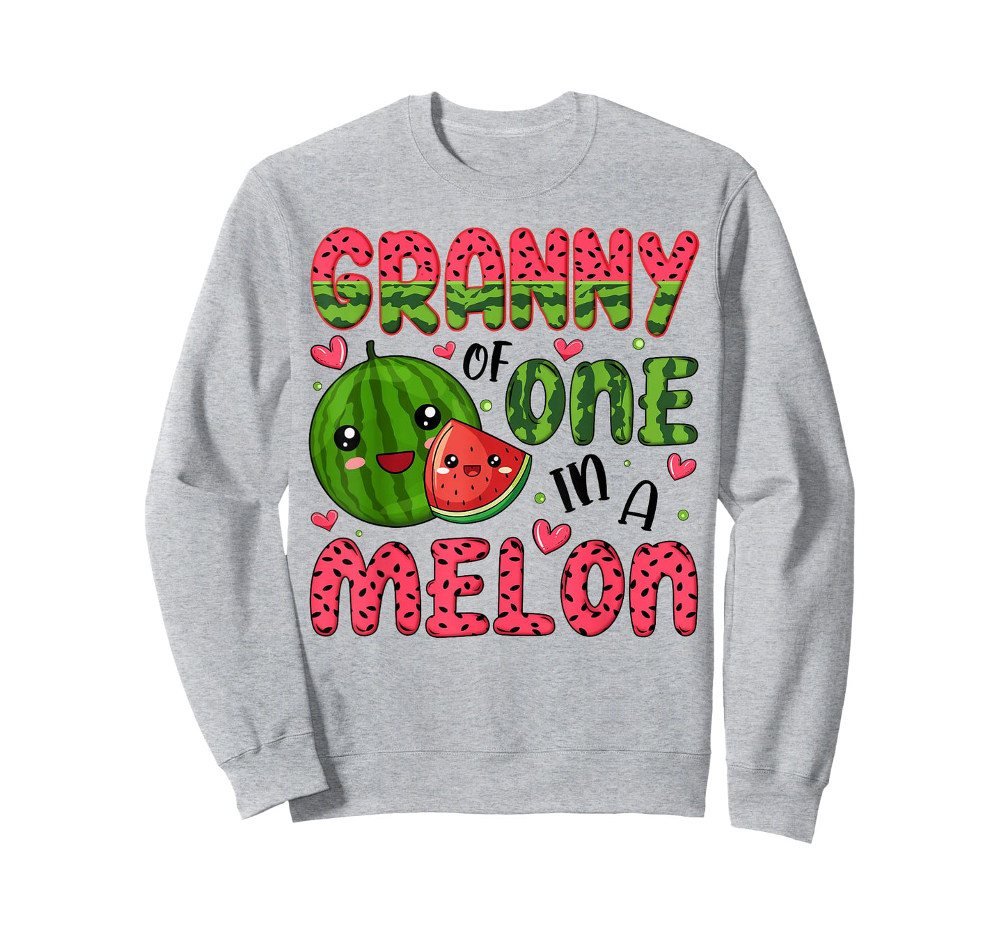 Granny of One in A Melon 1St Birthday Watermelon Party T-Shirt