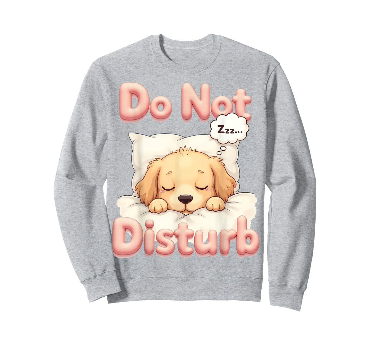 Do Not Disturb Golden Retriever Dog Funny Pajamas T-Shirt