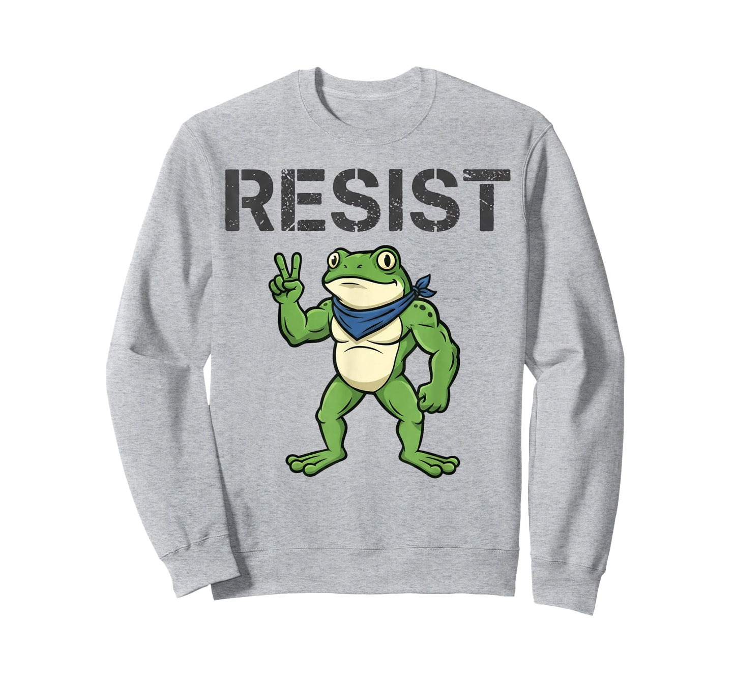 Frogs Resist Cartoon Frog Protest Art Funny Portland T-Shirt