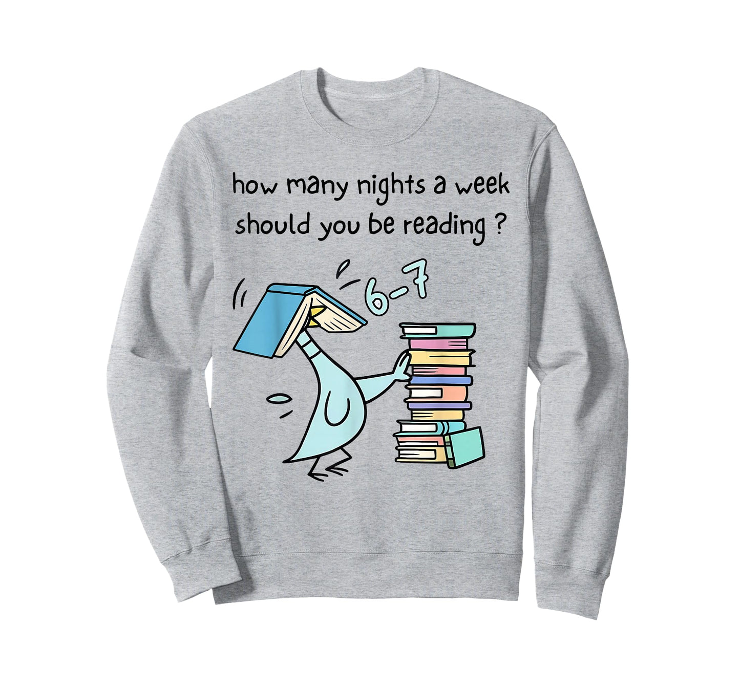 How Many Nights A Week Should You Be Reading 6-7 Kid Teacher T-Shirt