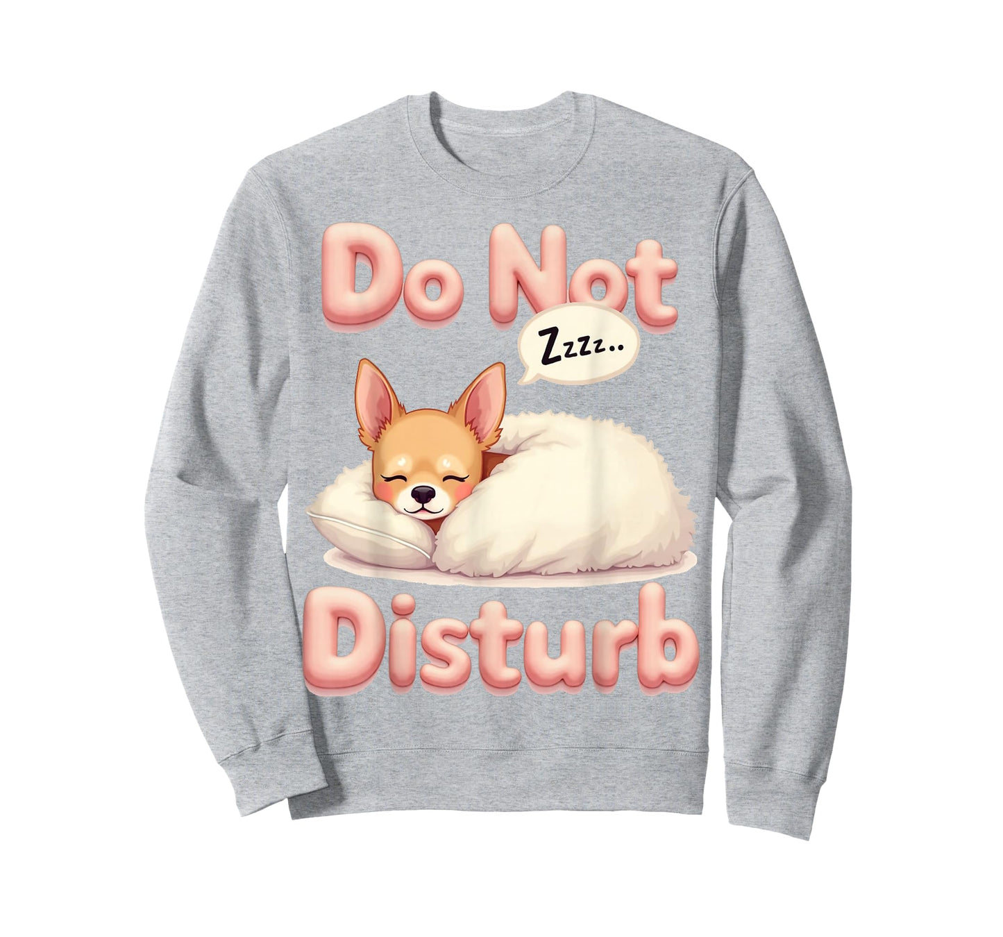 Do Not Disturb Chi Dog Funny Chihuahua Pajamas T-Shirt
