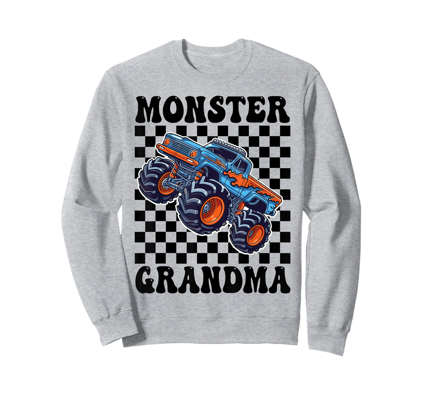 Monster Truck Grandma Family Matching Monster Trucks T-Shirt