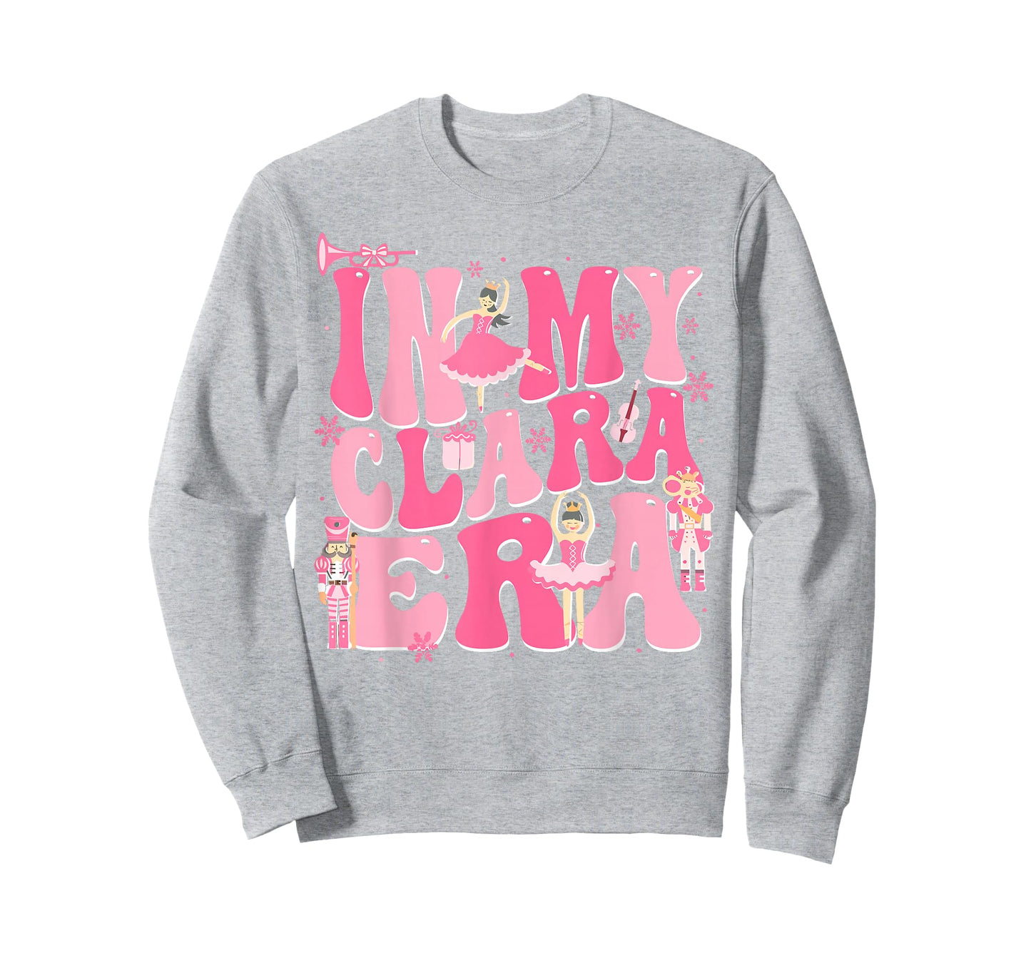 Coquette in My Clara Era Christmas Nutcracker Merry Xmas Kid T-Shirt