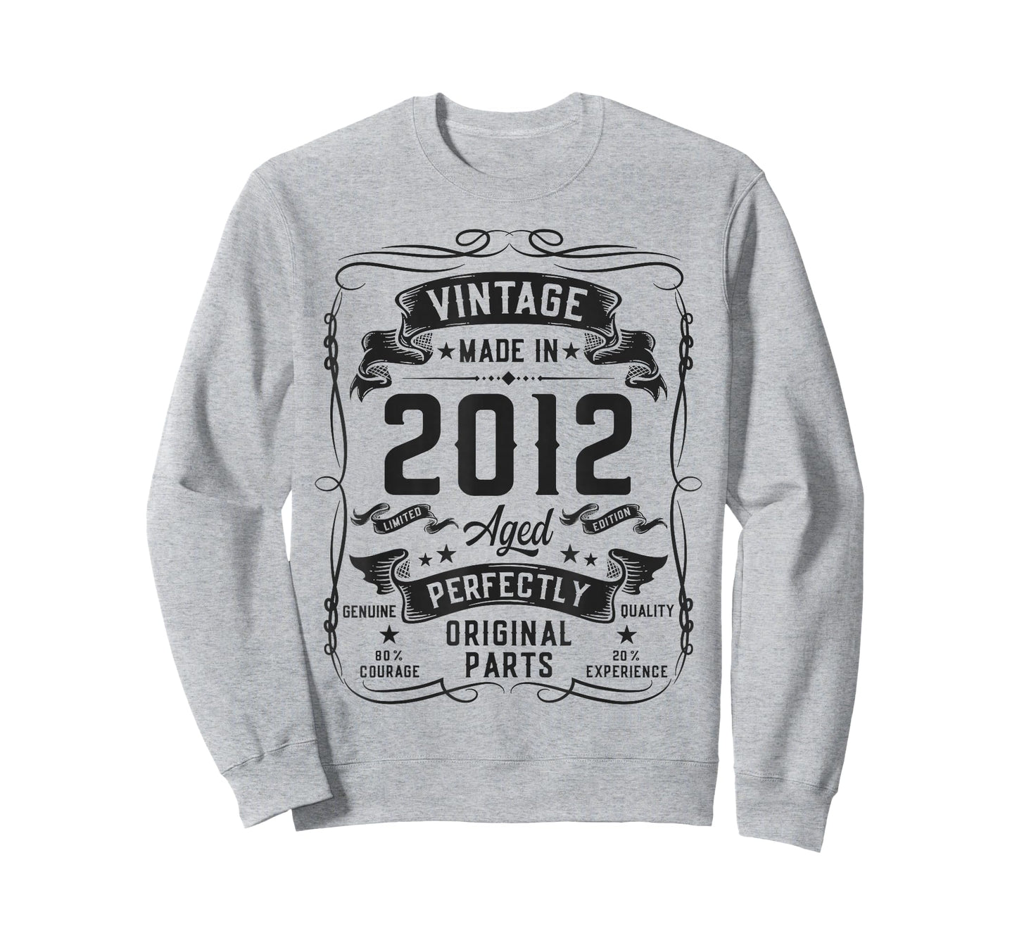 Vintage 2012 14yr 14th Birthday Gifts for Boys 14 Years Old T-Shirt