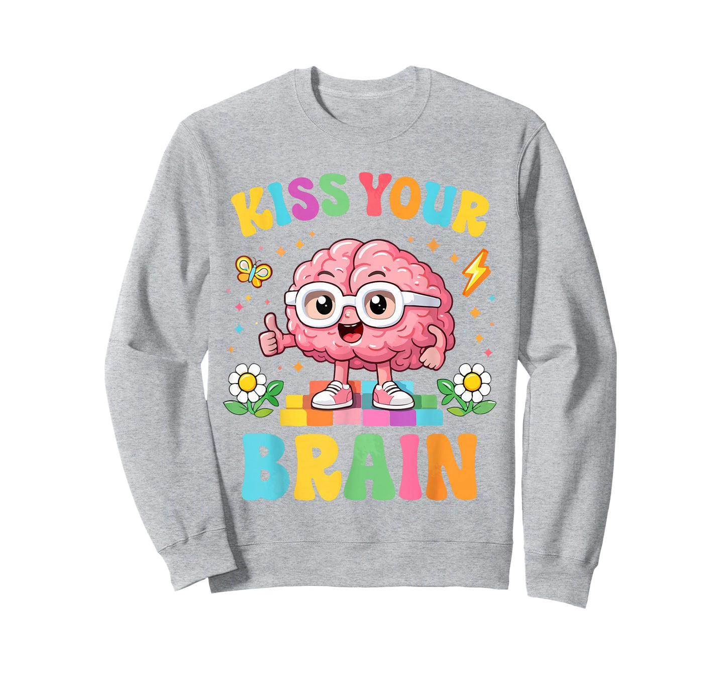 Kiss Your Brain Teacher Valentine Day Women T-Shirt