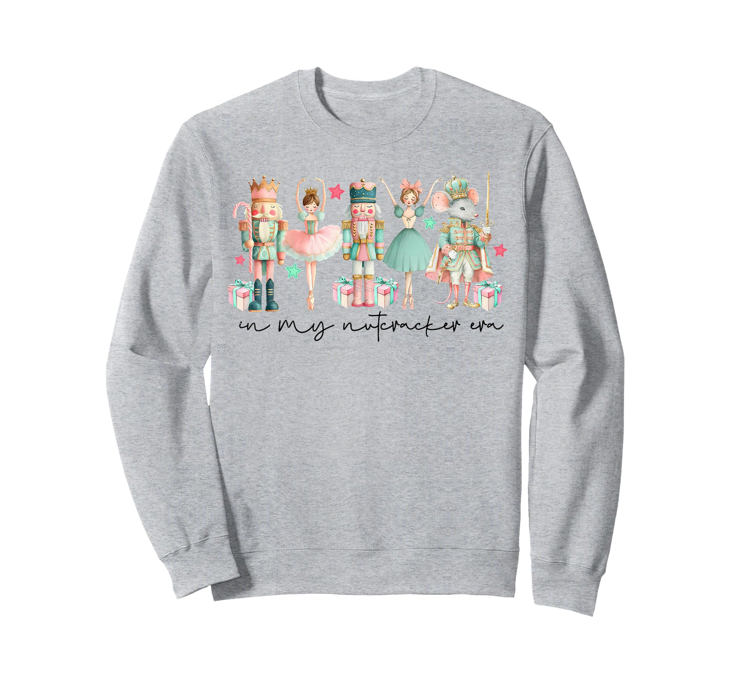 in My Nutcracker Era Ballet Pink Christmas Vibes Women Girls T-Shirt