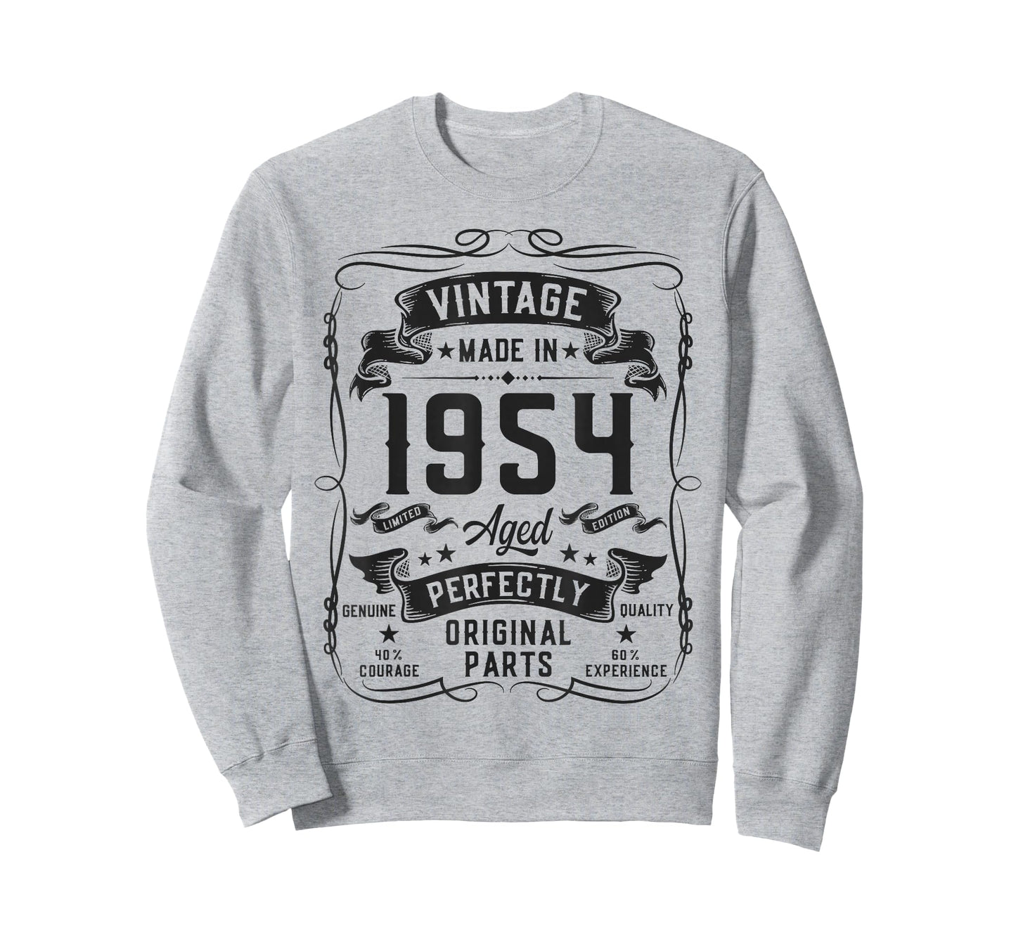 Vintage 1954 72yr 72nd Birthday Gifts for Men 72 Years Old T-Shirt