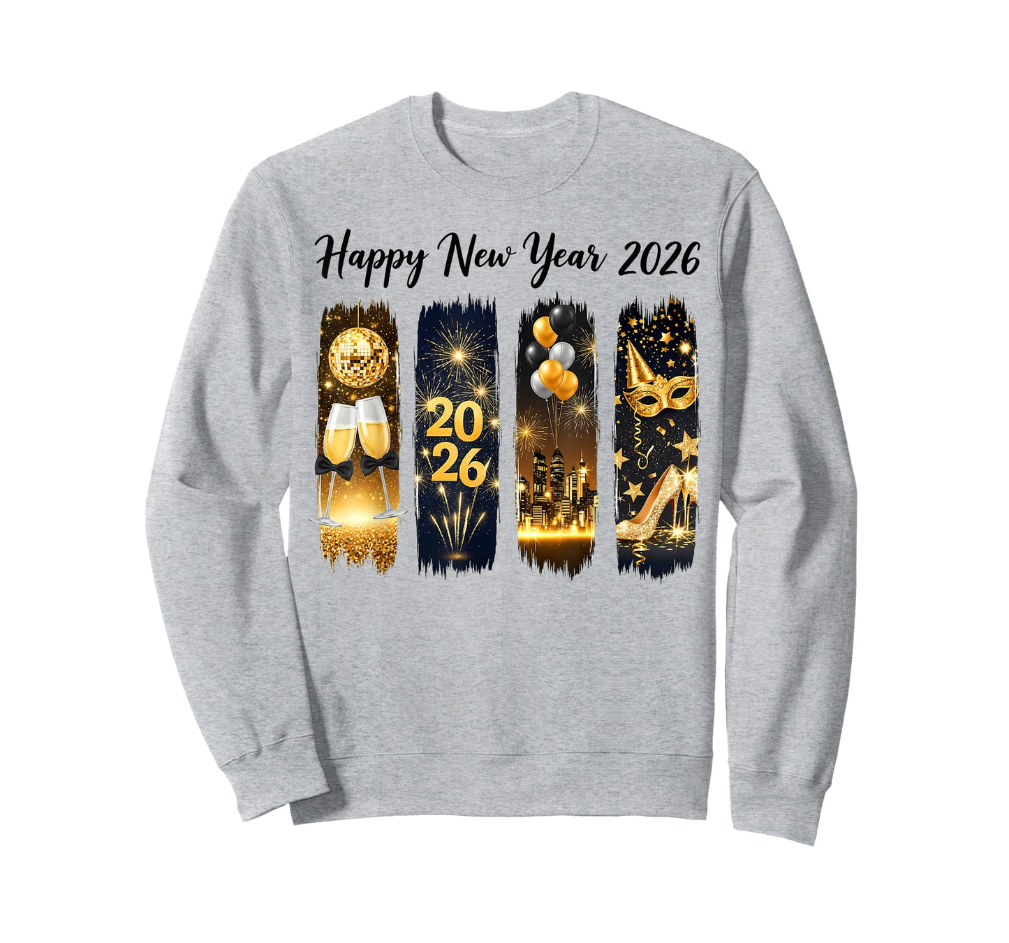Happy New Year 2026 Family Matching T-Shirt
