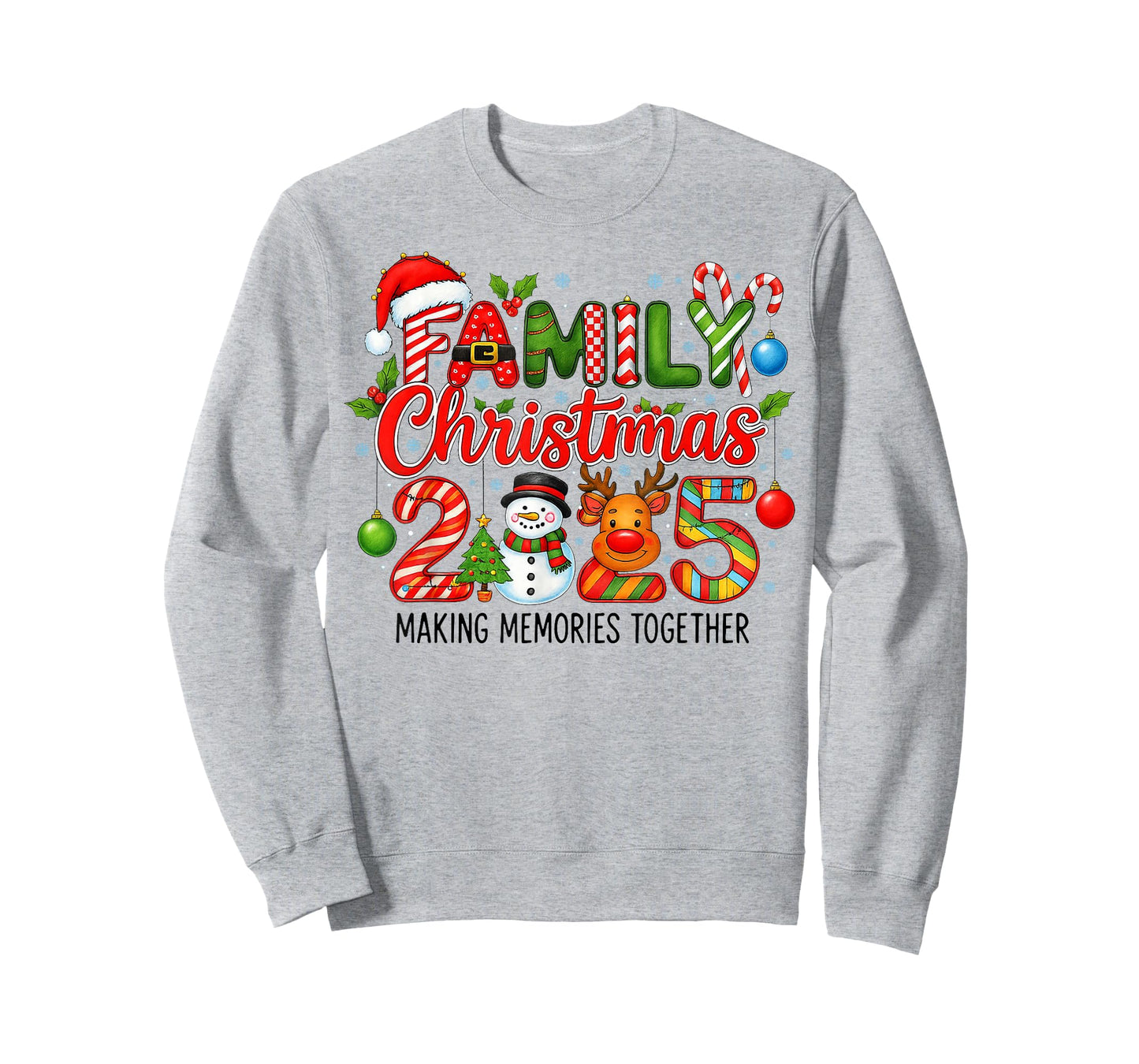 Family Christmas 2025 Matching Pajamas Santa Men Women Kids T-Shirt