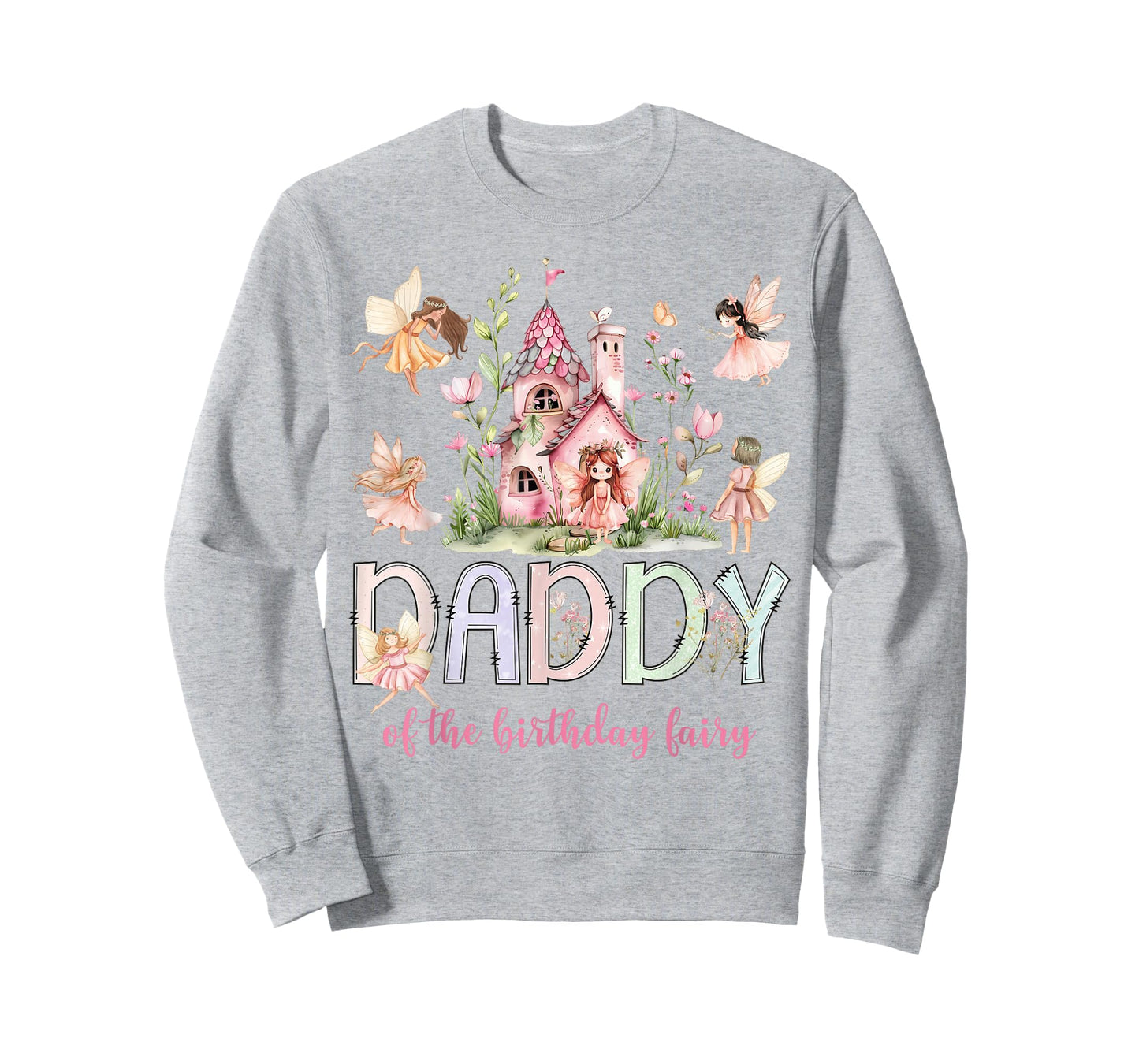 Daddy of The Birthday Fairy Magical Girl Matching T-Shirt