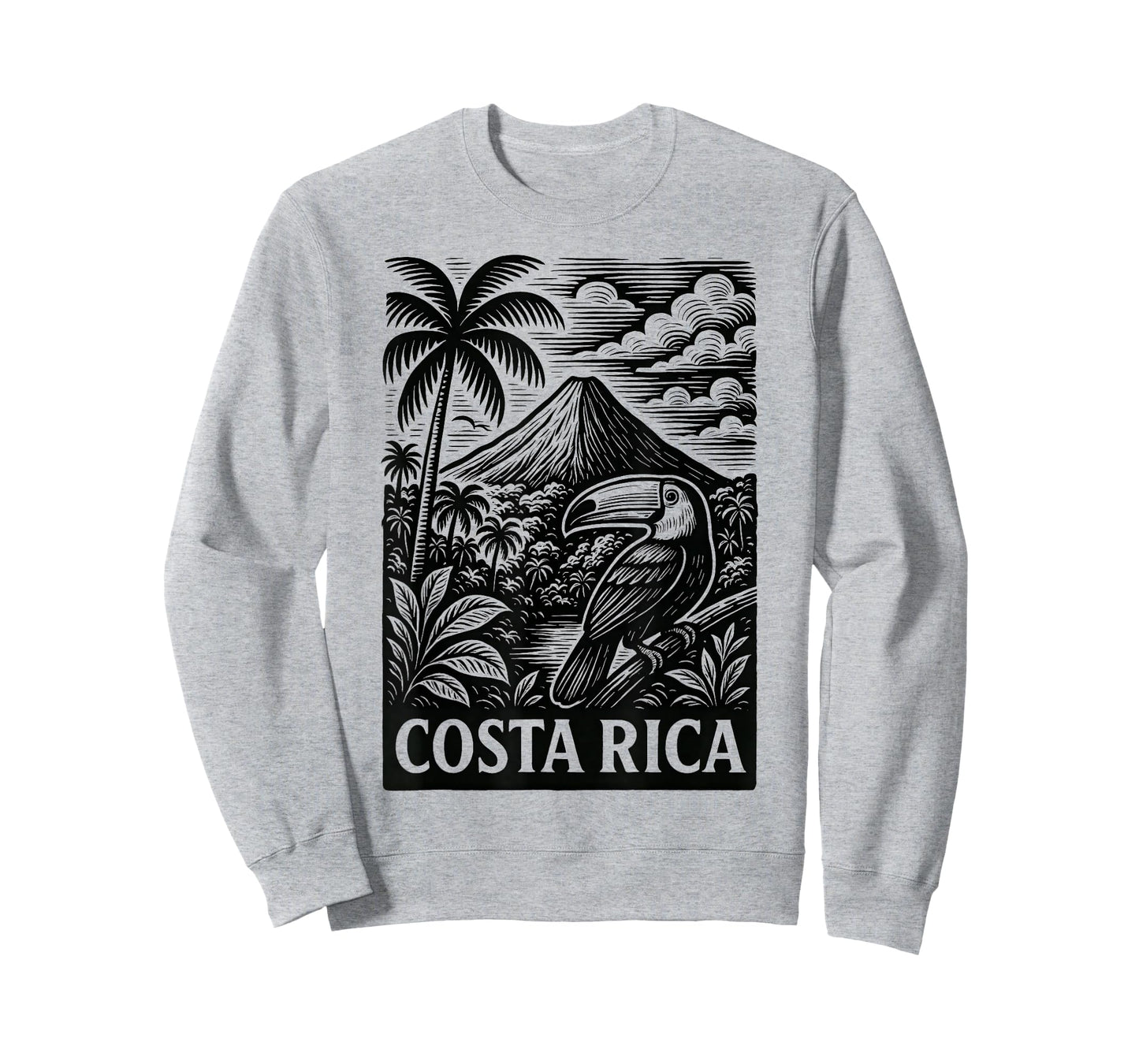 Arenal Volcano Toucan Costa Rica T-Shirt