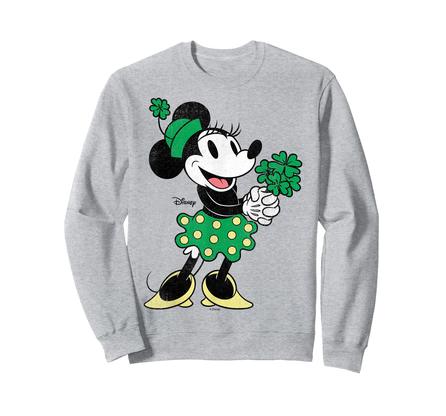Disney Mickey and Friends Minnie St. Patrick's Day Clover T-Shirt