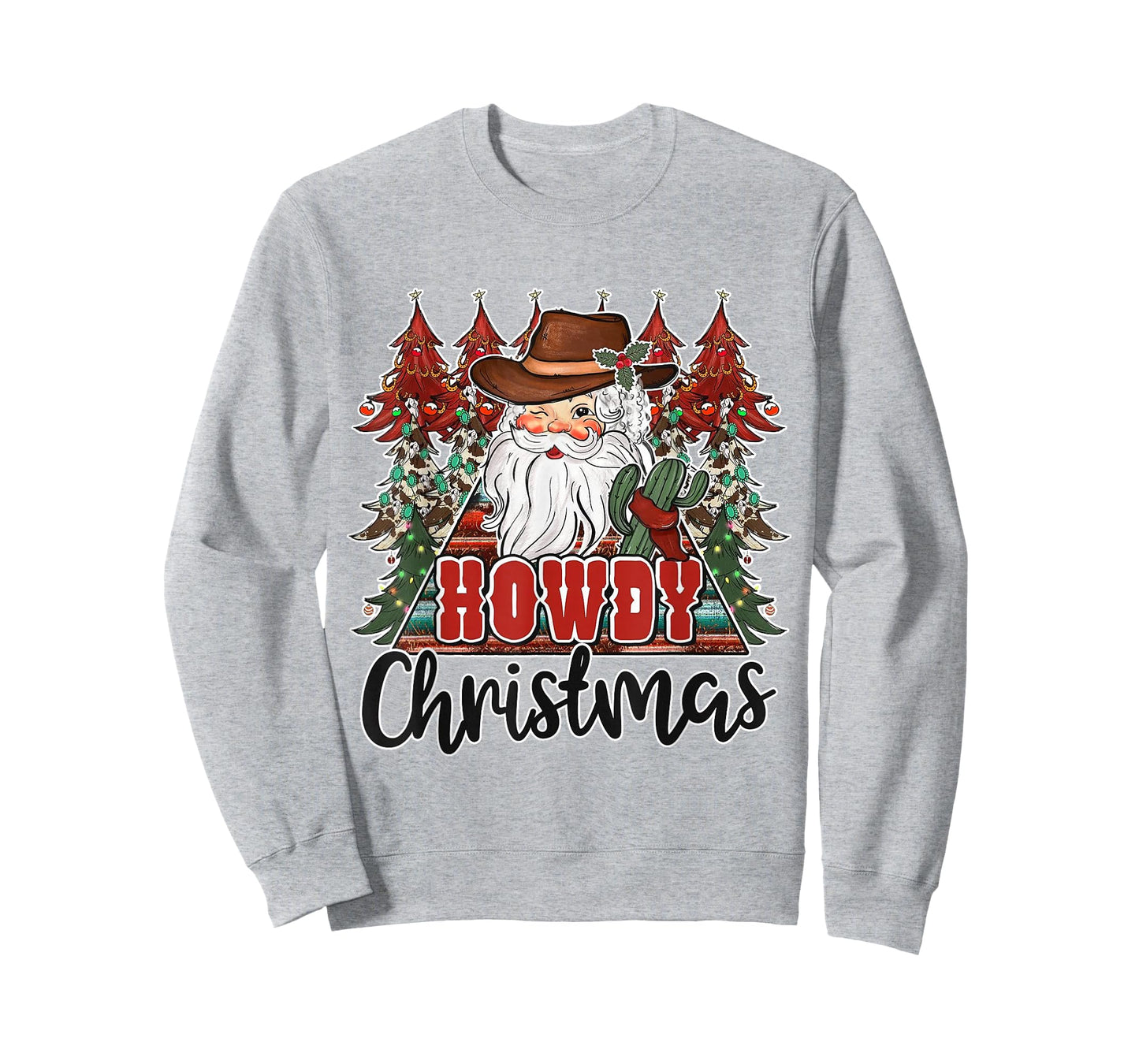 Howdy Christmas Santa Claus T-Shirt