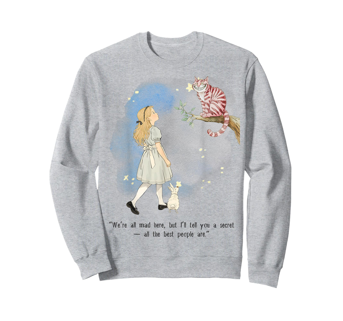 Alice Adventures Retro Children's Vintage Book Day Girls T-Shirt