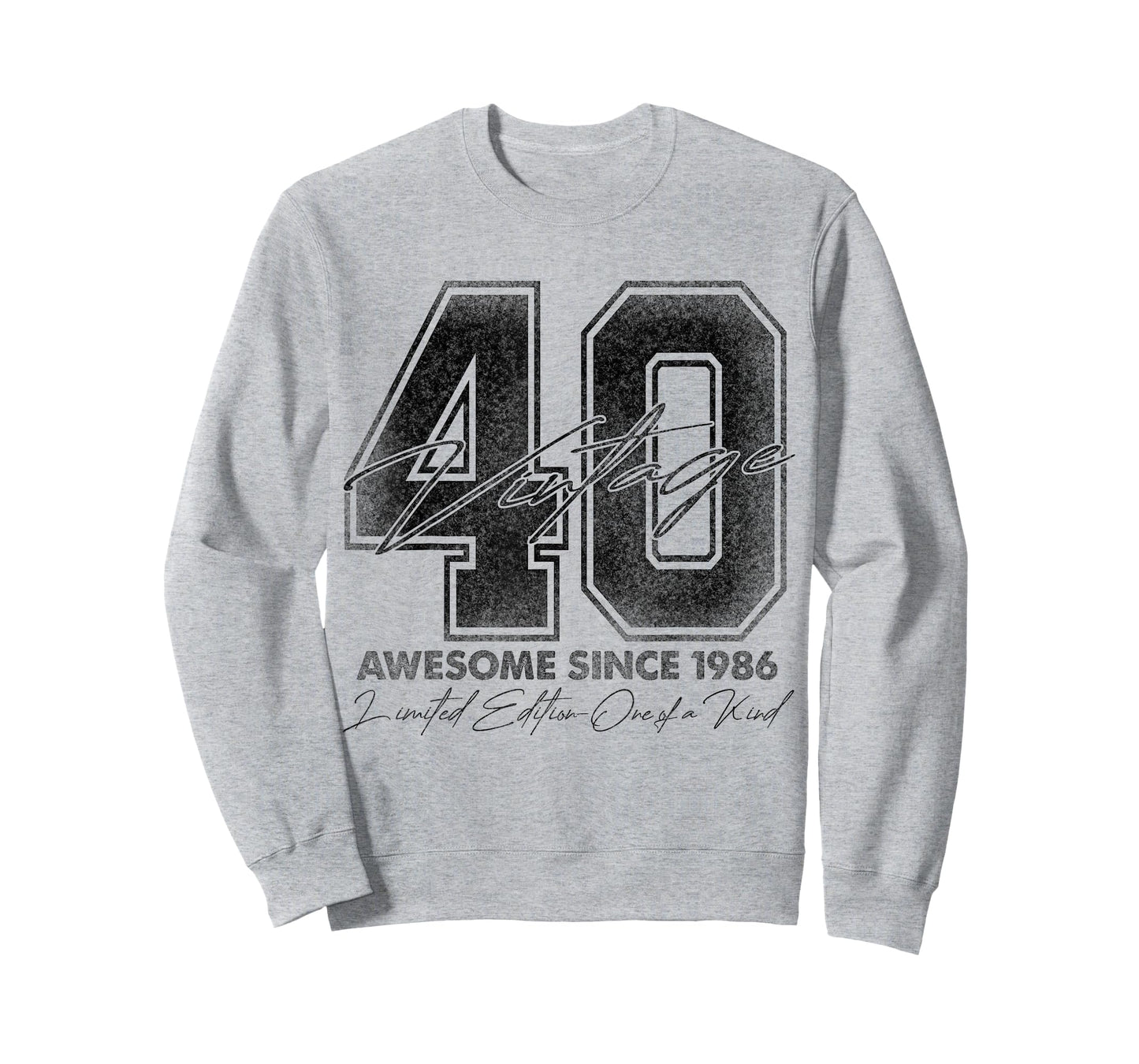 40 Year Old Gifts Vintage 1986 Limited Edition 40th Birthday T-Shirt