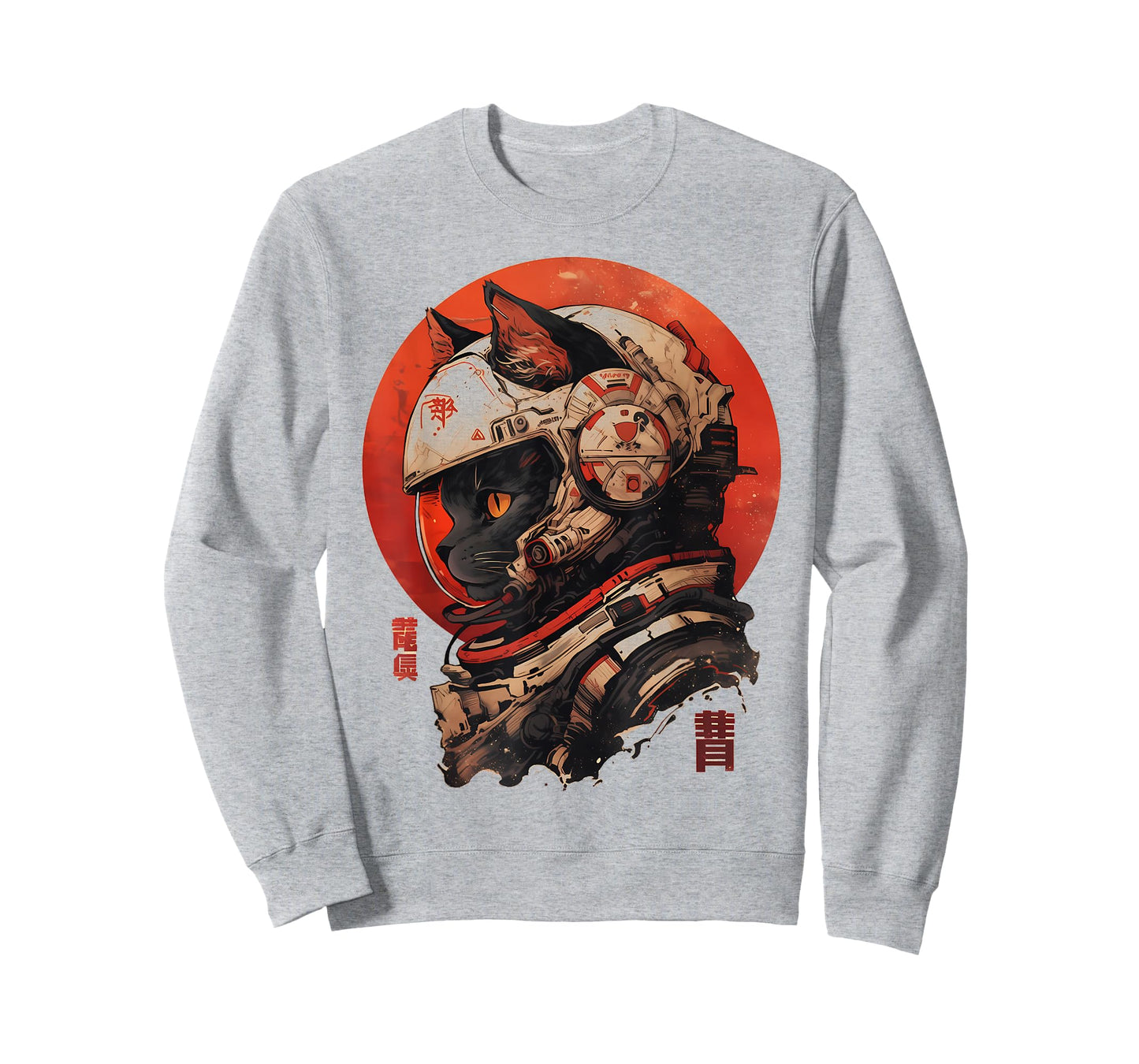 Astronaut Cat Space Cosmic Japanese Retro T-Shirt