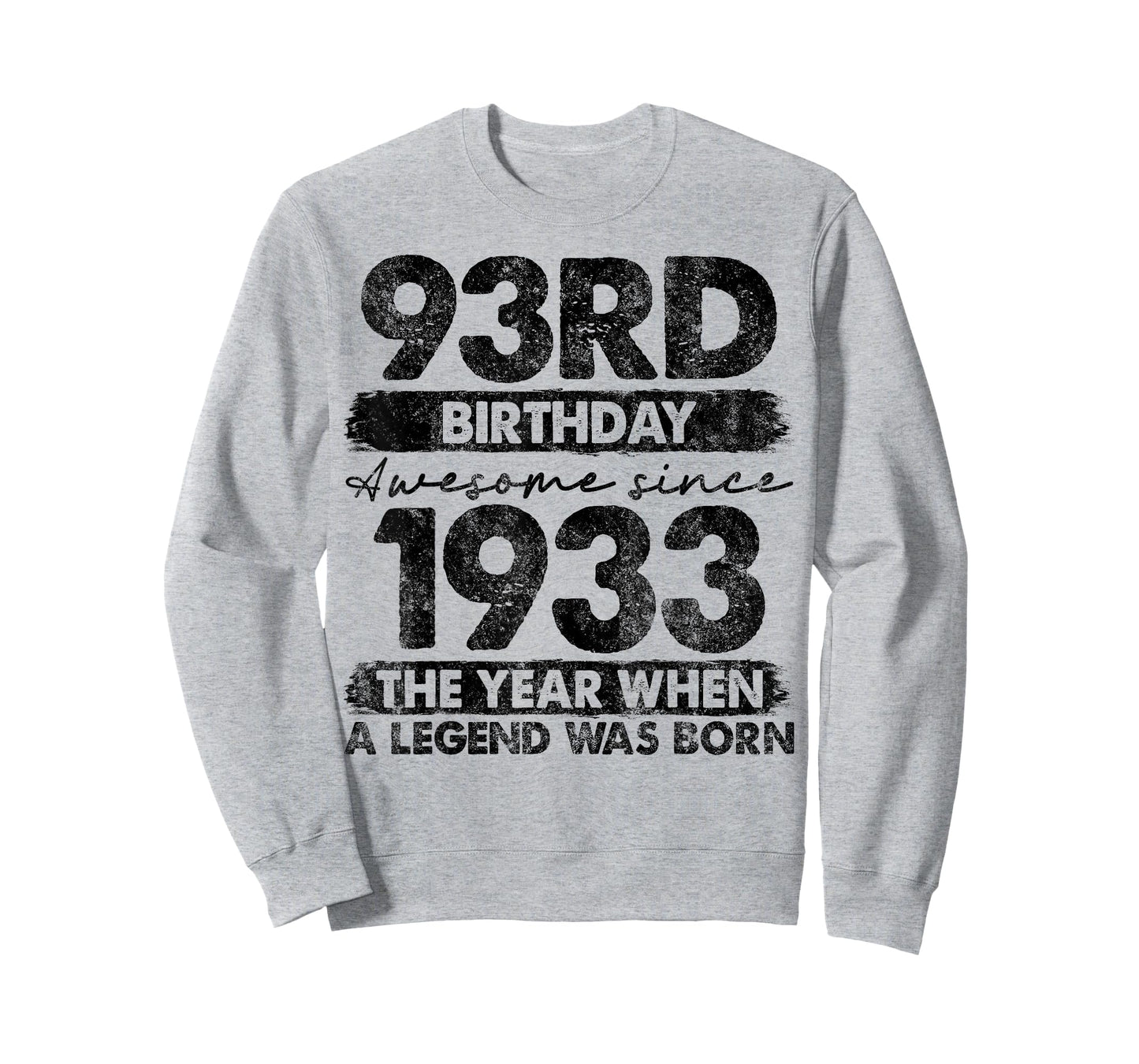 93 Year Old Gifts Vintage 1933 Limited Edition 93rd Birthday T-Shirt