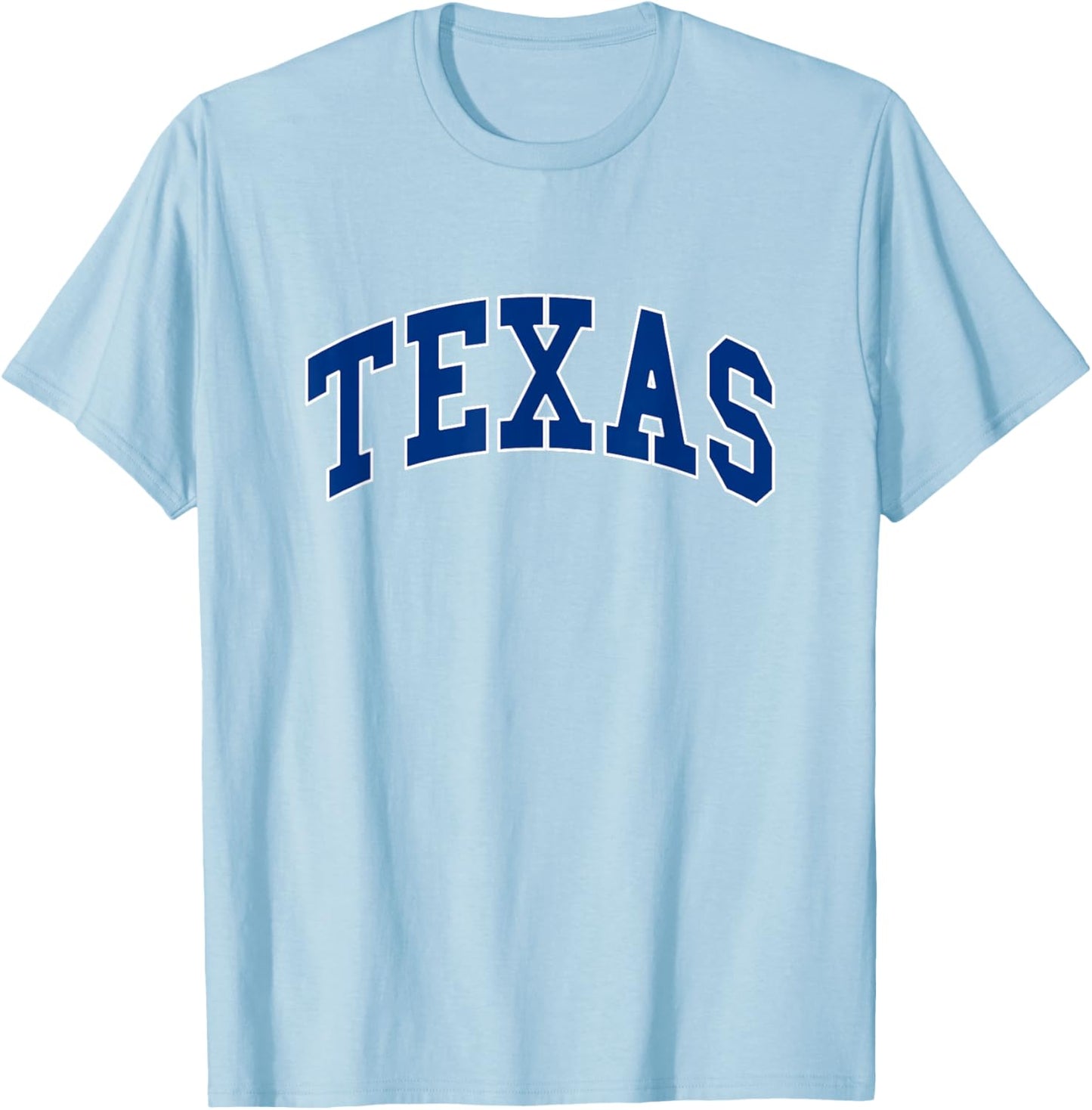 Texas - Throwback Design - Classic T-Shirt - T-Shirt | Light Blue