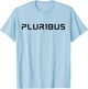E Pluribus Unum Glitch Text Anaglyph Cyberpunk & Vaporwave T-Shirt - T-Shirt | Light Blue