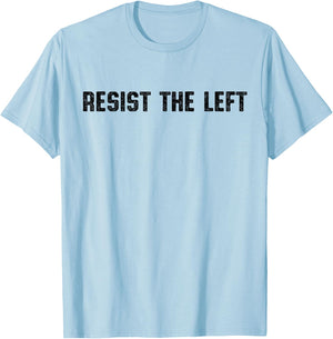 Simple Resist The Left Women T-Shirt - T-Shirt | Light Blue