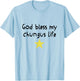 God Bless My Chungus Life Meme Funny Brainrot Meme Women Men T-Shirt - T-Shirt | Light Blue