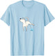 Anti Ice Funny Dog Ice Cube T-Shirt - T-Shirt | Light Blue