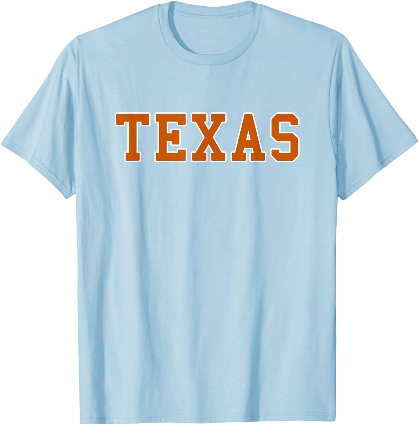 Texas - Throwback Design - Classic T-Shirt - T-Shirt | Light Blue