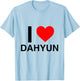 I Heart Dahyun T-Shirt - T-Shirt | Light Blue