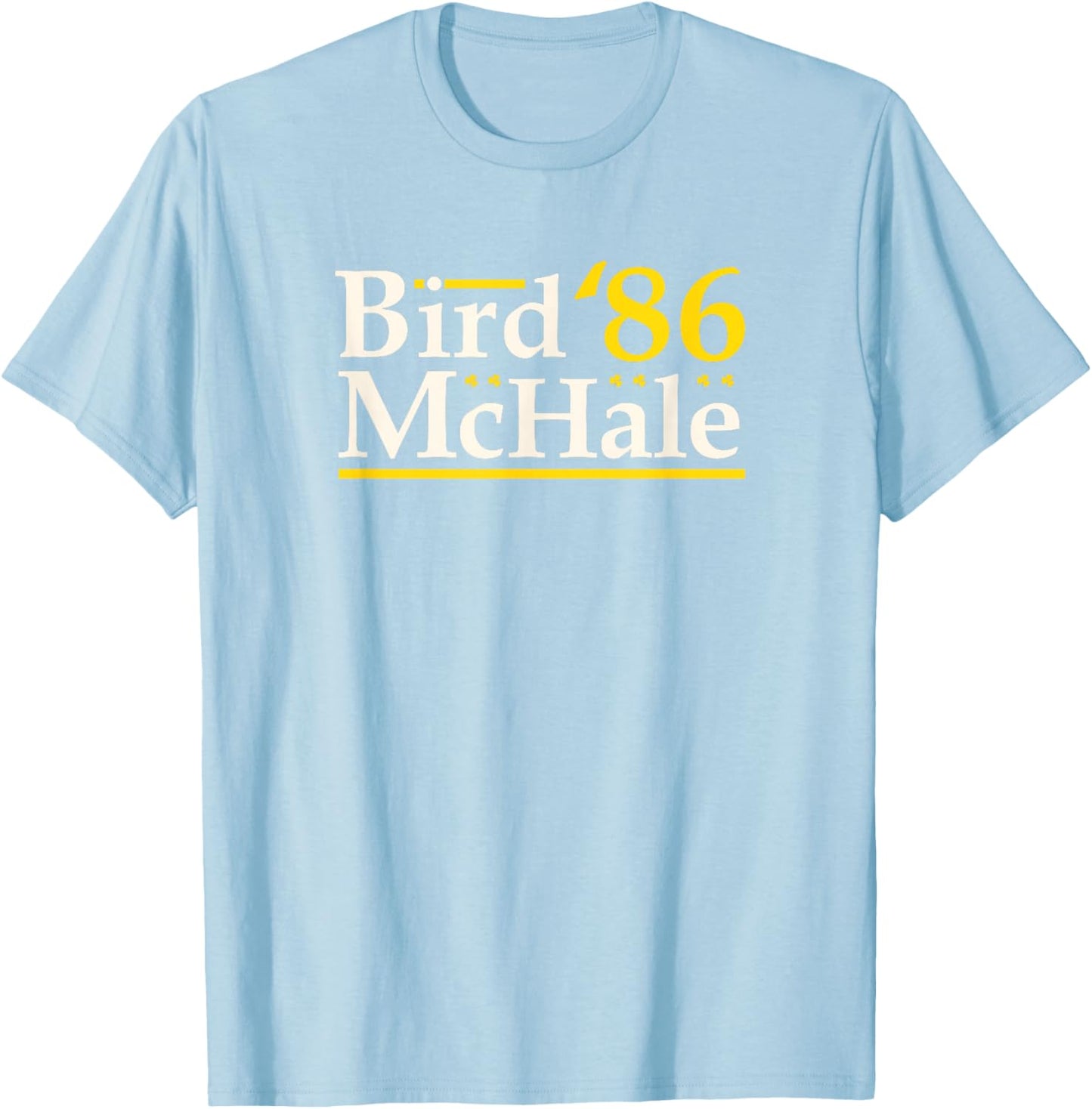 Bird McHale 86 Funny T-Shirt - T-Shirt | Light Blue