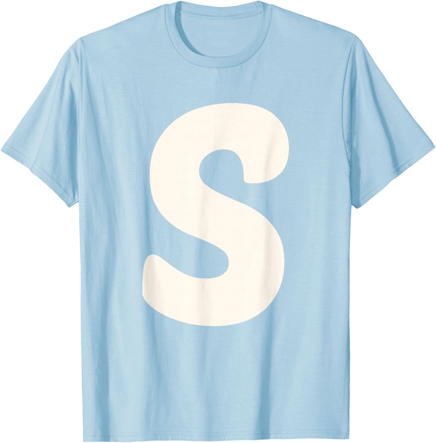 Halloween Letter S Groups Matching Team Lazy Costume Boys T-Shirt - T-Shirt | Light Blue