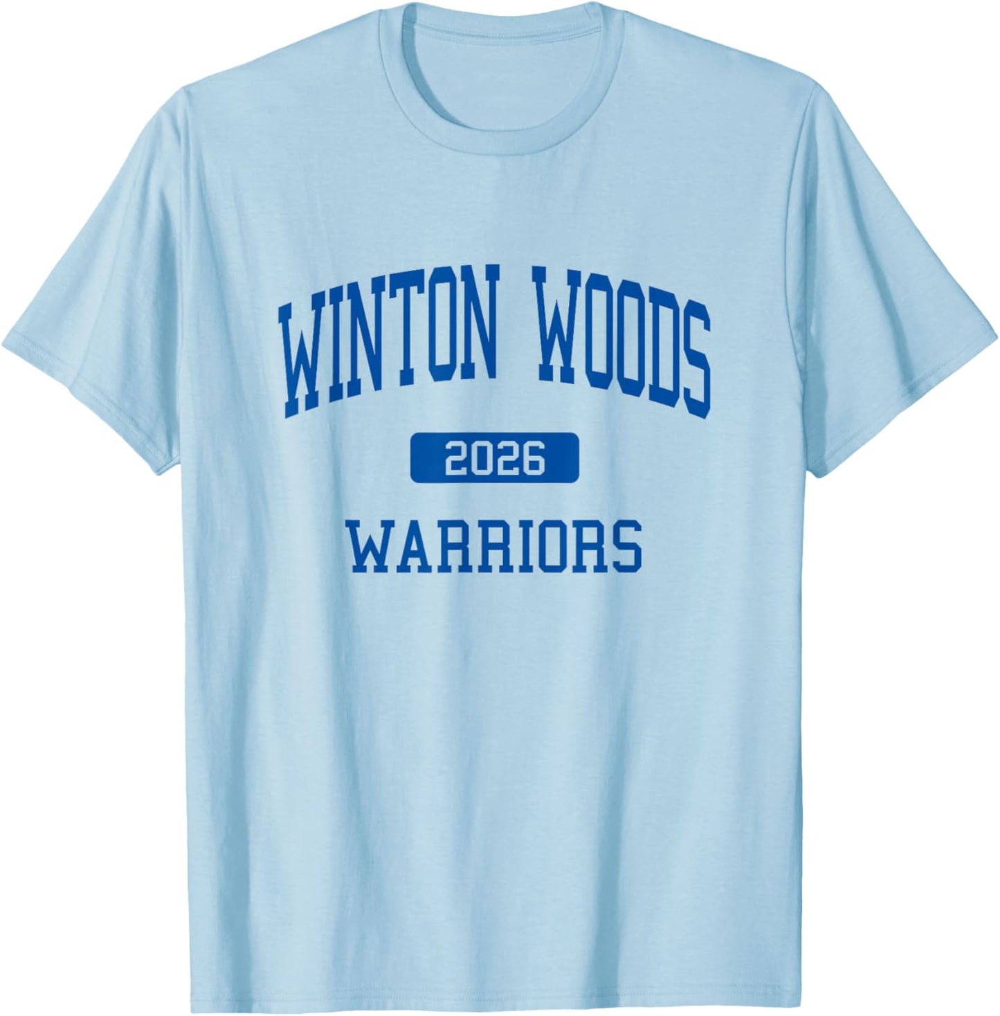 Winton Woods High School Class of 2026 Cincinnati OH T-Shirt - T-Shirt | Light Blue