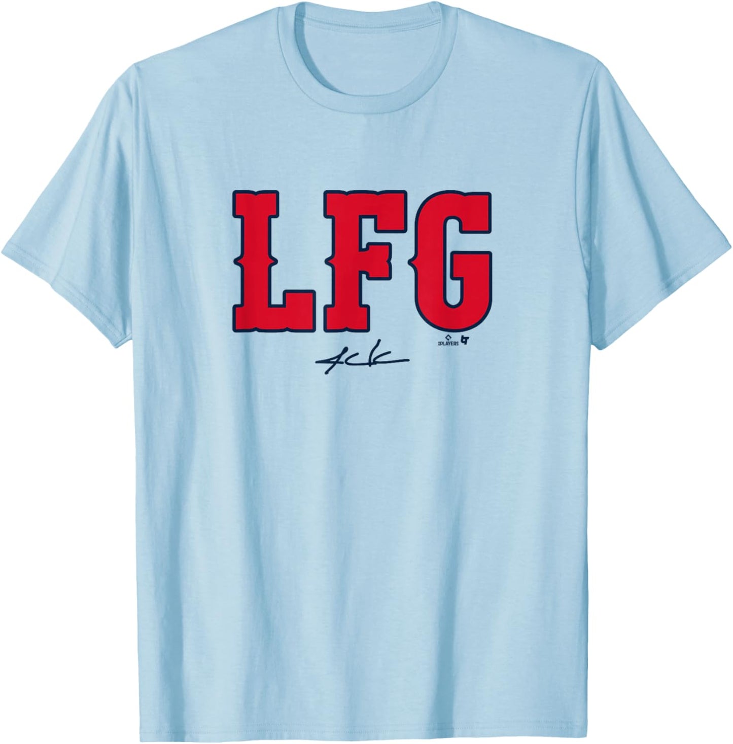 Alex Cora - LFG - Boston Baseball T-Shirt - T-Shirt | Light Blue