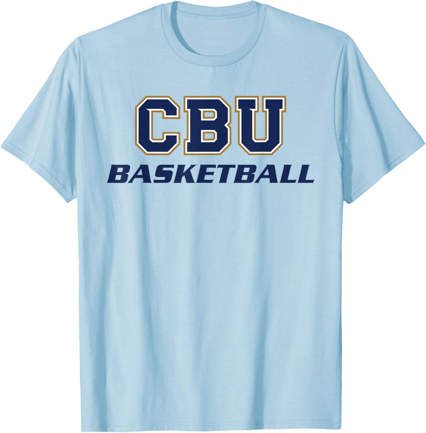 CBU Basketball California Baptist University Lancers Fan T-Shirt - T-Shirt | Light Blue