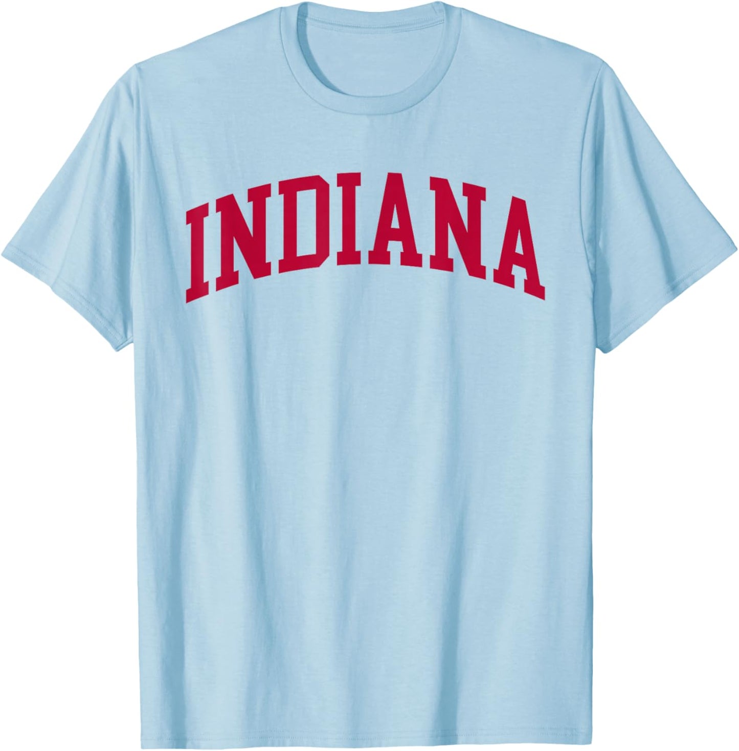Indiana - Throwback Design - Classic T-Shirt - T-Shirt | Light Blue