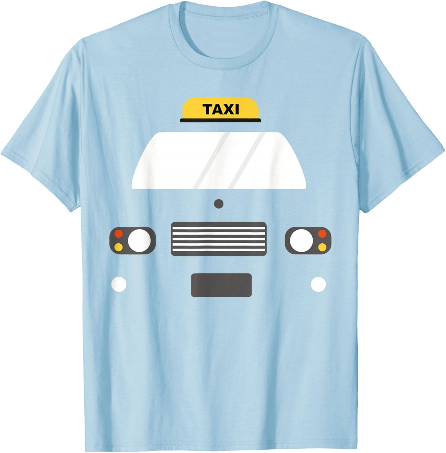 Pretend I'm a Taxi Car Halloween Costume Funny T-Shirt - T-Shirt | Light Blue