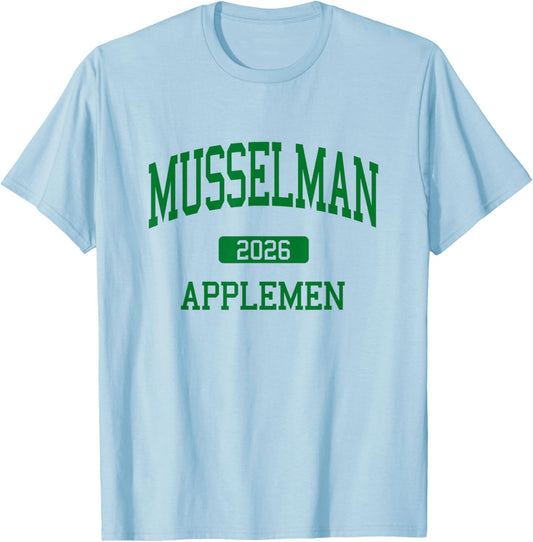 Musselman High School Class of 2026 Inwood WV T-Shirt - T-Shirt | Light Blue