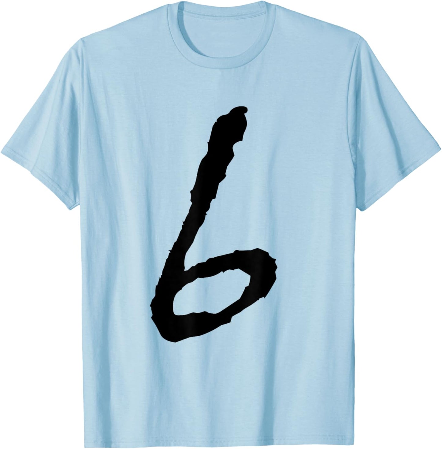 Funny 67 Six Seven Meme Couple Matching Halloween Costume T-Shirt - T-Shirt | Light Blue