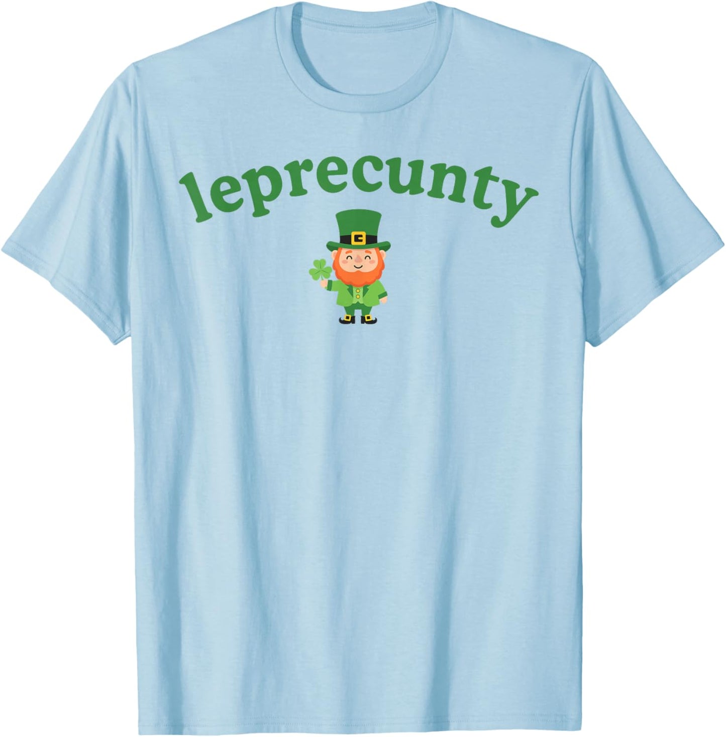 Leprecunty Martini Leprecunt Irish St Patricks Day Women T-Shirt - T-Shirt | Light Blue