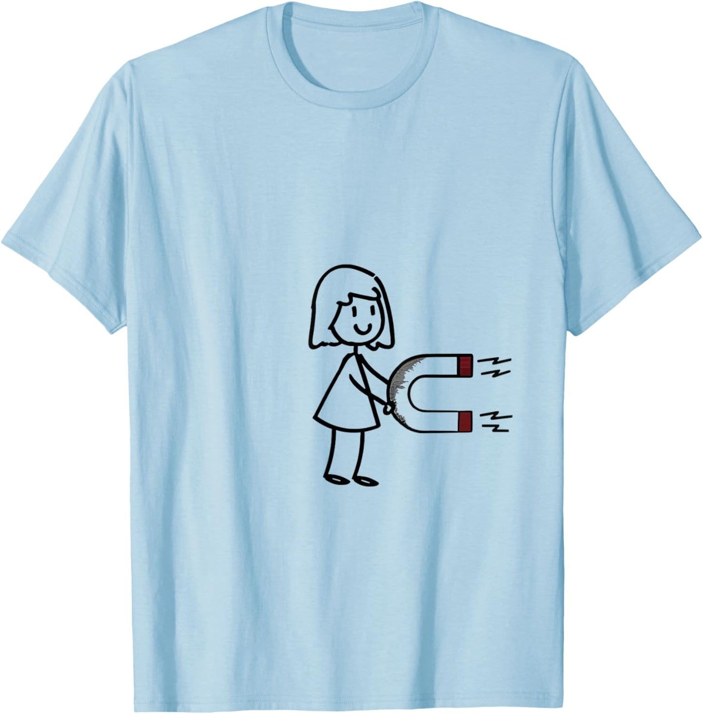 Funny Valentine’s Day Couple Matching Women T-Shirt - T-Shirt | Light Blue