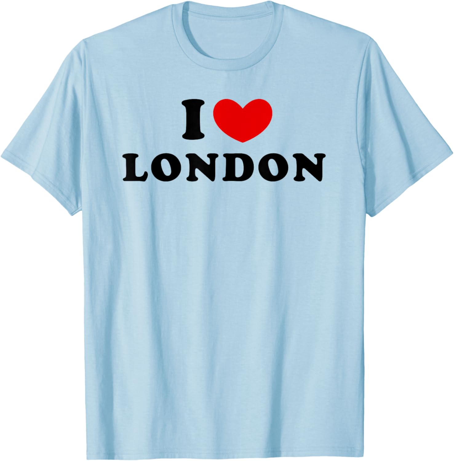 I Love London, I Heart London T-Shirt - T-Shirt | Light Blue