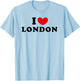 I Love London, I Heart London T-Shirt - T-Shirt | Light Blue