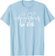 Heart Disease Awareness We Wear Red in February Go Red Heart T-Shirt - T-Shirt | Light Blue