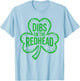 Dibs On The Redhead Shirt Funny Men Women St Patricks Day T-Shirt - T-Shirt | Light Blue