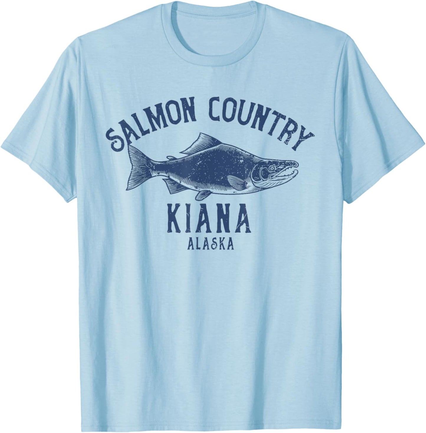 Coastal Nature Design T-Shirt - T-Shirt | Light Blue