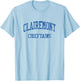Clairemont High School HS San Diego CA Vintage Sports T-Shirt - T-Shirt | Light Blue