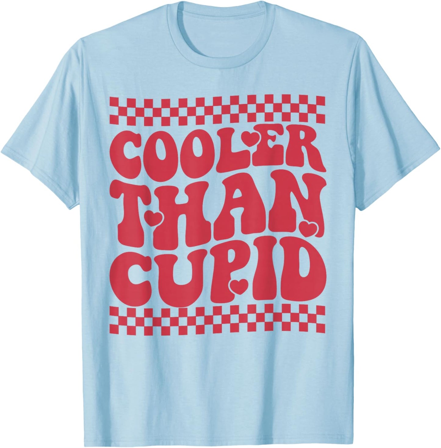 Cooler Than Cupid Cute Valentine's Day Kids Boys Girls T-Shirt - T-Shirt | Light Blue