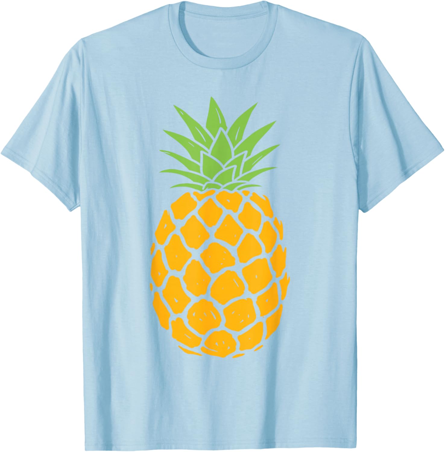 Pineapple Costume Halloween Fruit Salad Lover T-Shirt - T-Shirt | Light Blue
