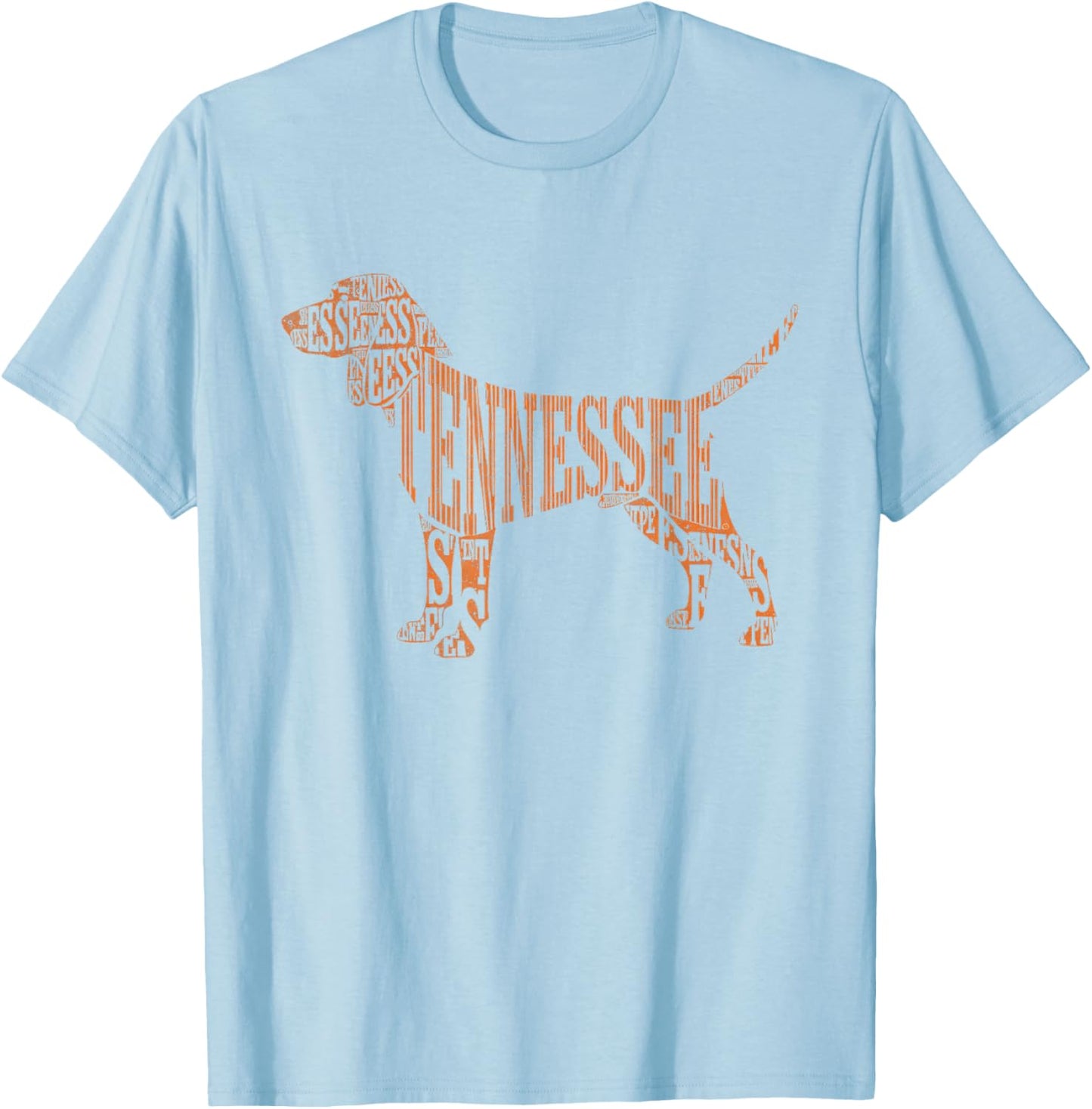 Tennessee Retro Vintage T-Shirt - T-Shirt | Light Blue